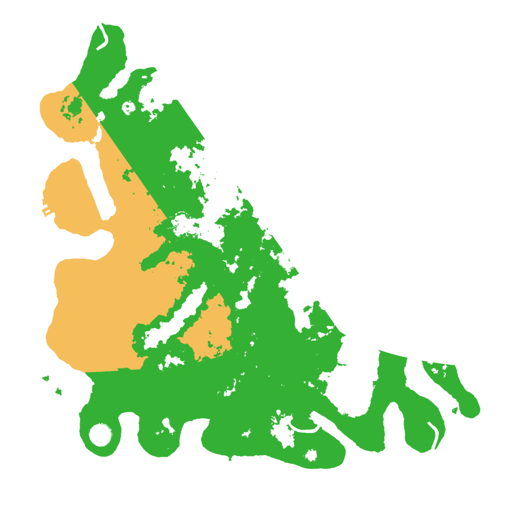 Biome Rust Map: Procedural Map, Size: 4000, Seed: 451760