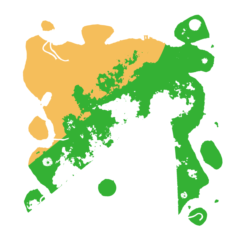 Biome Rust Map: Procedural Map, Size: 3850, Seed: 285229511