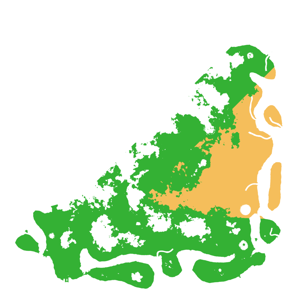 Biome Rust Map: Procedural Map, Size: 5000, Seed: 472184607