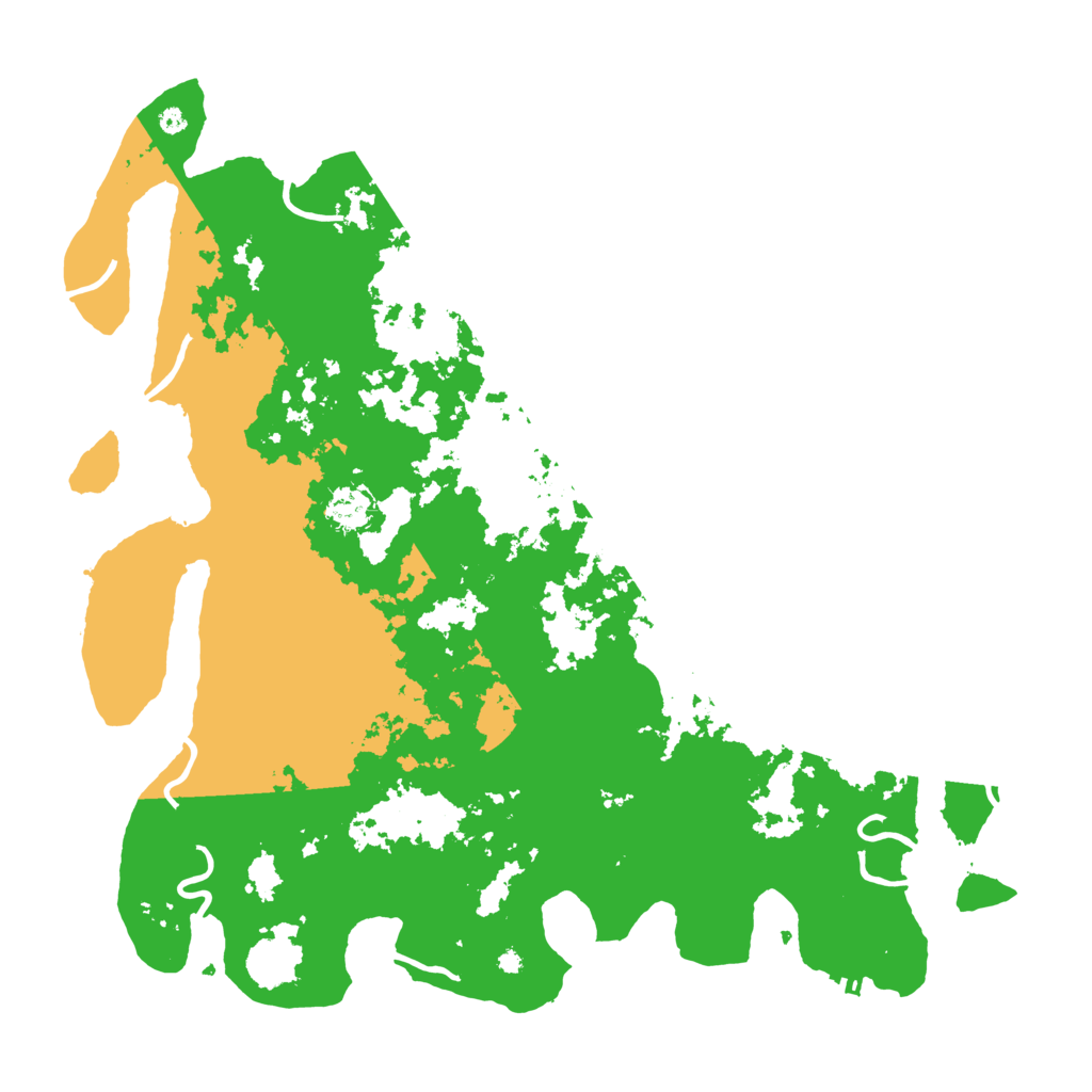 Biome Rust Map: Procedural Map, Size: 4250, Seed: 183927171