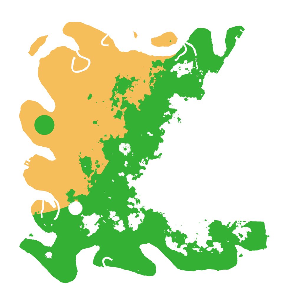 Biome Rust Map: Procedural Map, Size: 4000, Seed: 1891076596