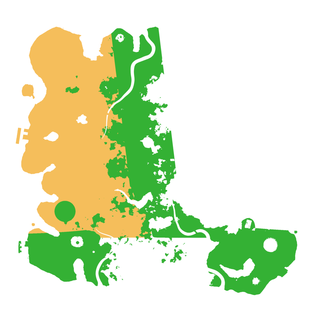Biome Rust Map: Procedural Map, Size: 4000, Seed: 688148942