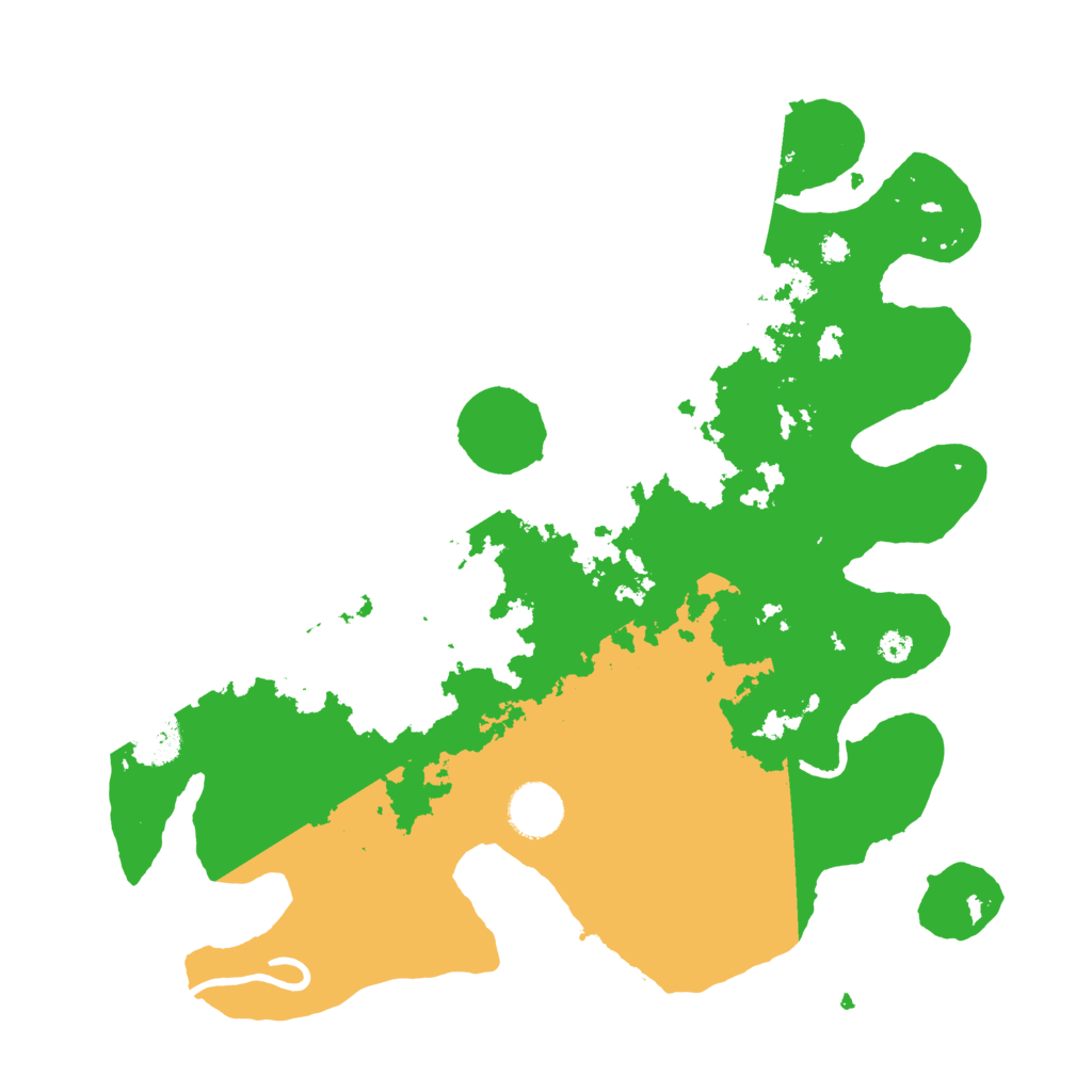 Biome Rust Map: Procedural Map, Size: 3500, Seed: 1192277835