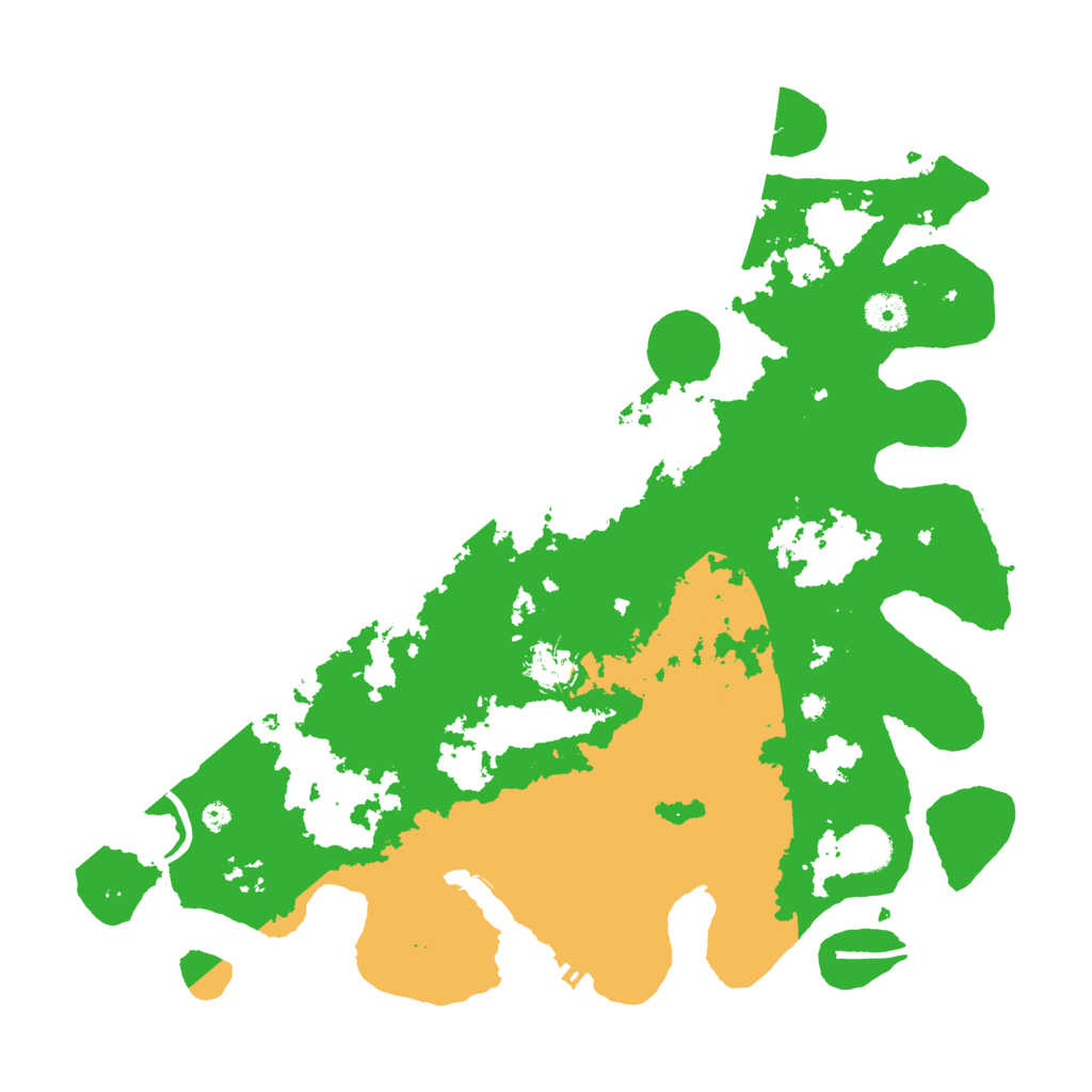 Biome Rust Map: Procedural Map, Size: 4000, Seed: 23201