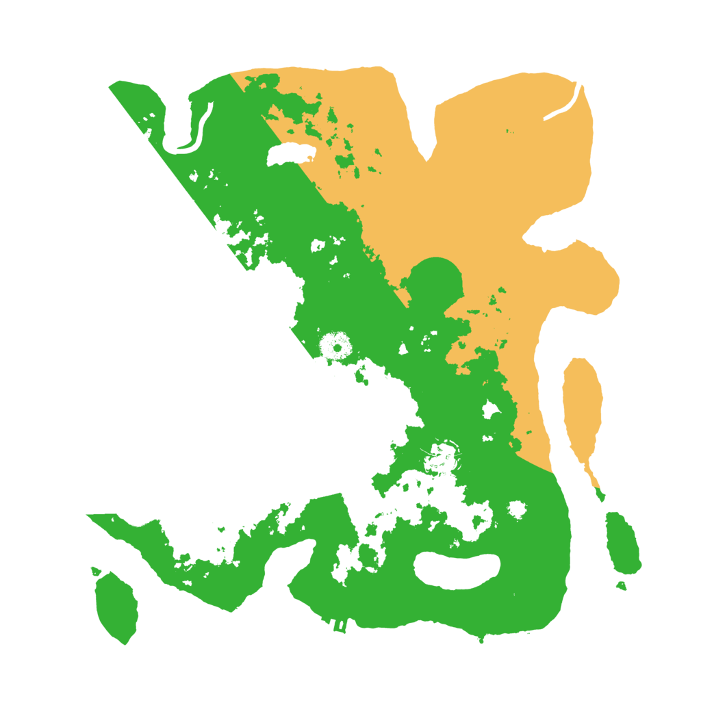 Biome Rust Map: Procedural Map, Size: 3500, Seed: 225661445