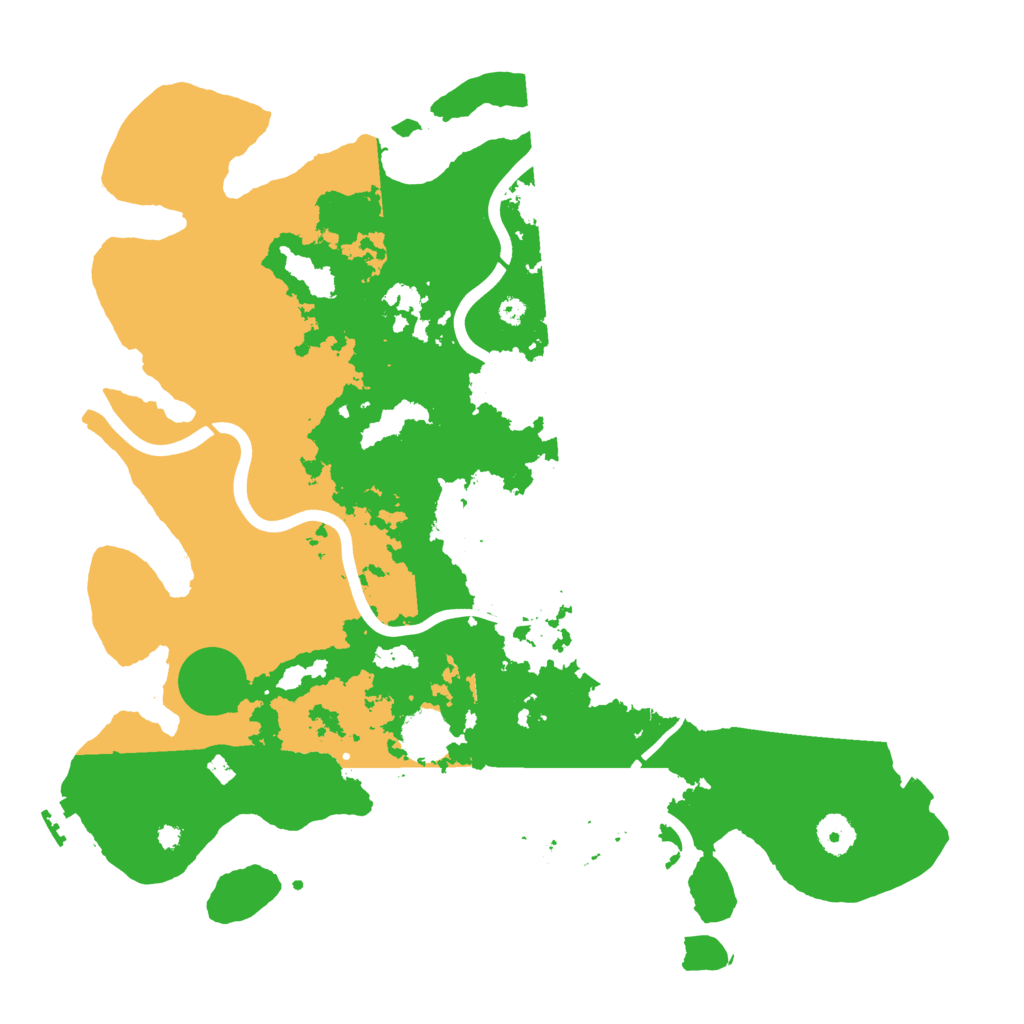 Biome Rust Map: Procedural Map, Size: 3950, Seed: 2031368044
