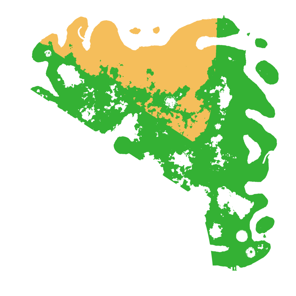 Biome Rust Map: Procedural Map, Size: 4500, Seed: 1434216028