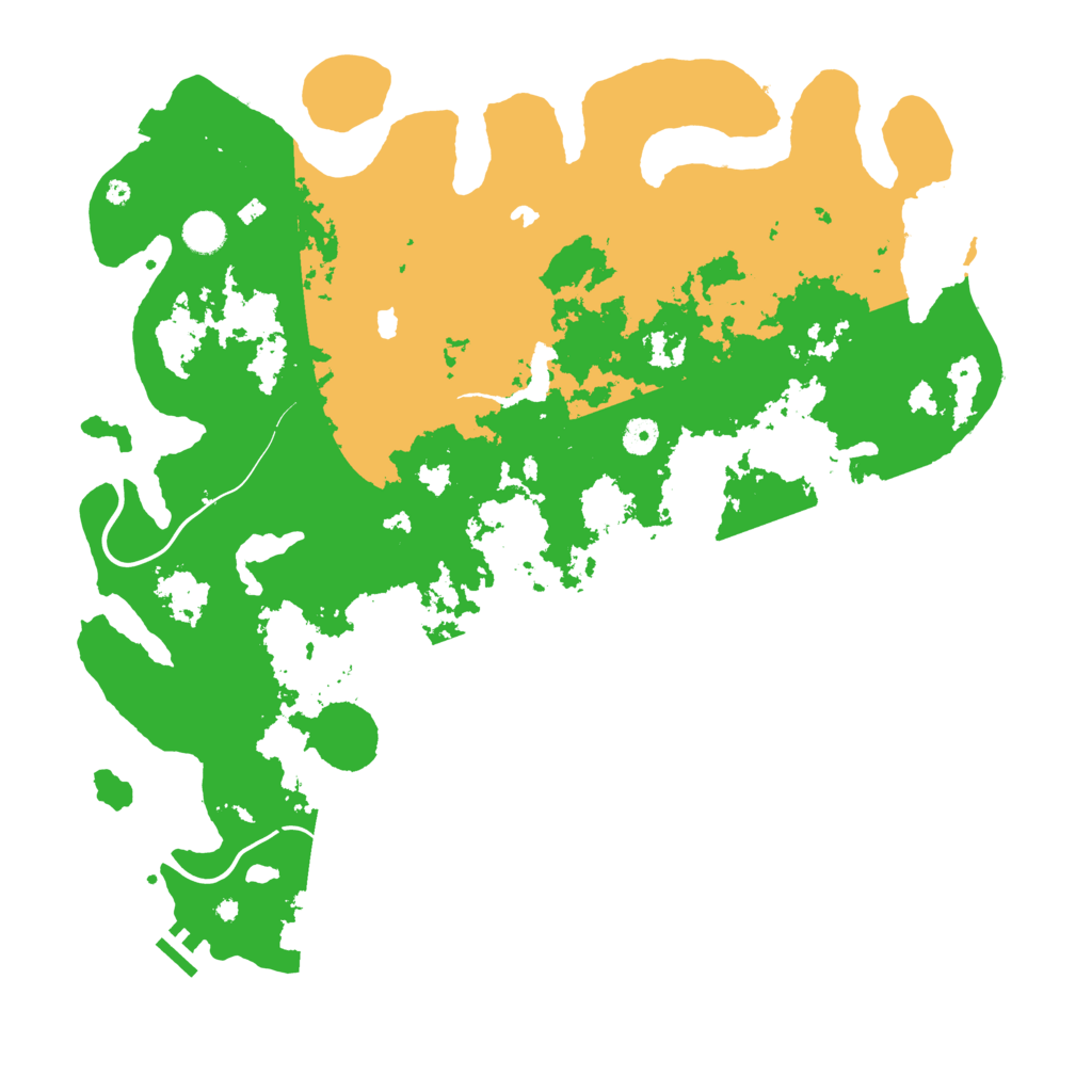 Biome Rust Map: Procedural Map, Size: 4500, Seed: 771217674