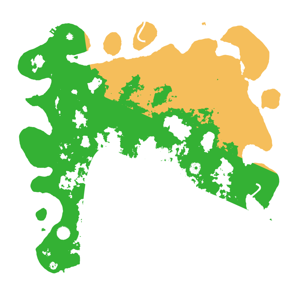 Biome Rust Map: Procedural Map, Size: 4000, Seed: 11145
