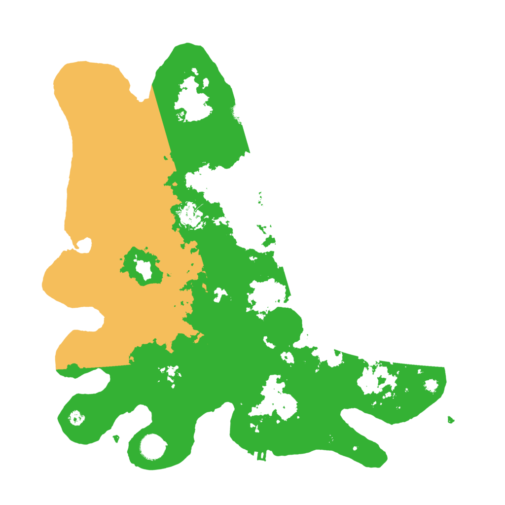 Biome Rust Map: Procedural Map, Size: 3500, Seed: 1057332081