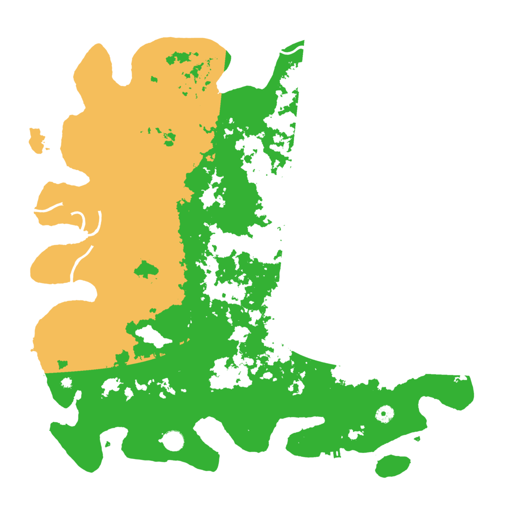 Biome Rust Map: Procedural Map, Size: 4400, Seed: 1556683562