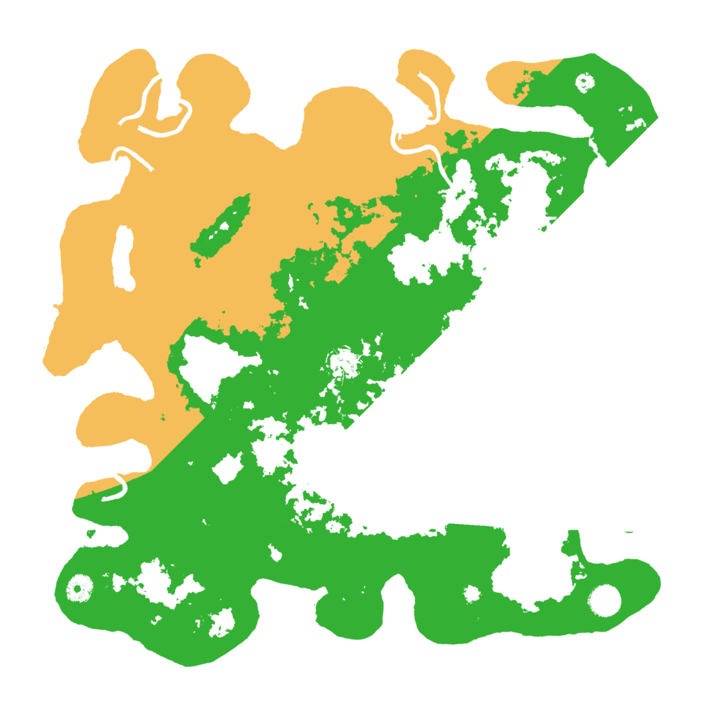 Biome Rust Map: Procedural Map, Size: 4000, Seed: 824919