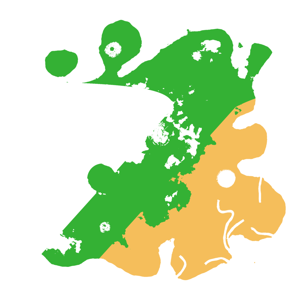 Biome Rust Map: Procedural Map, Size: 3000, Seed: 7101