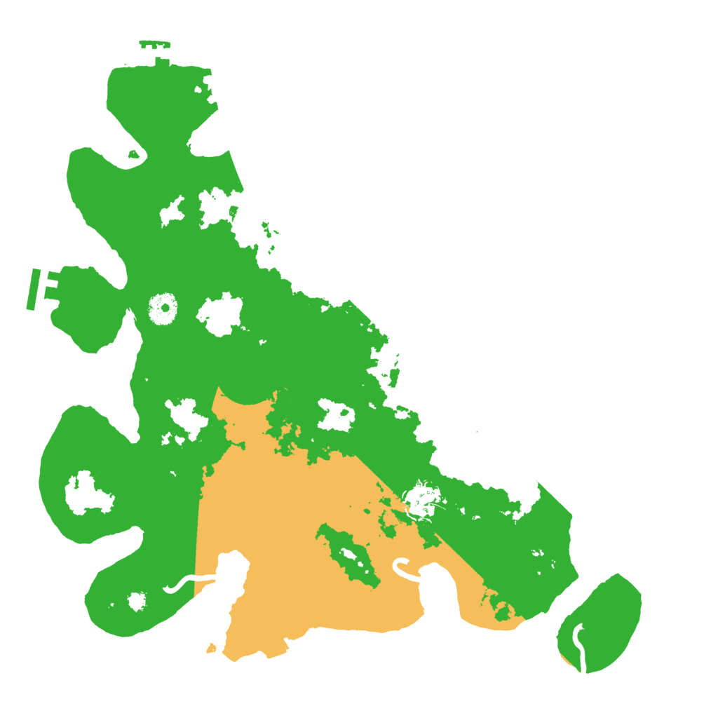 Biome Rust Map: Procedural Map, Size: 3500, Seed: 1893703089