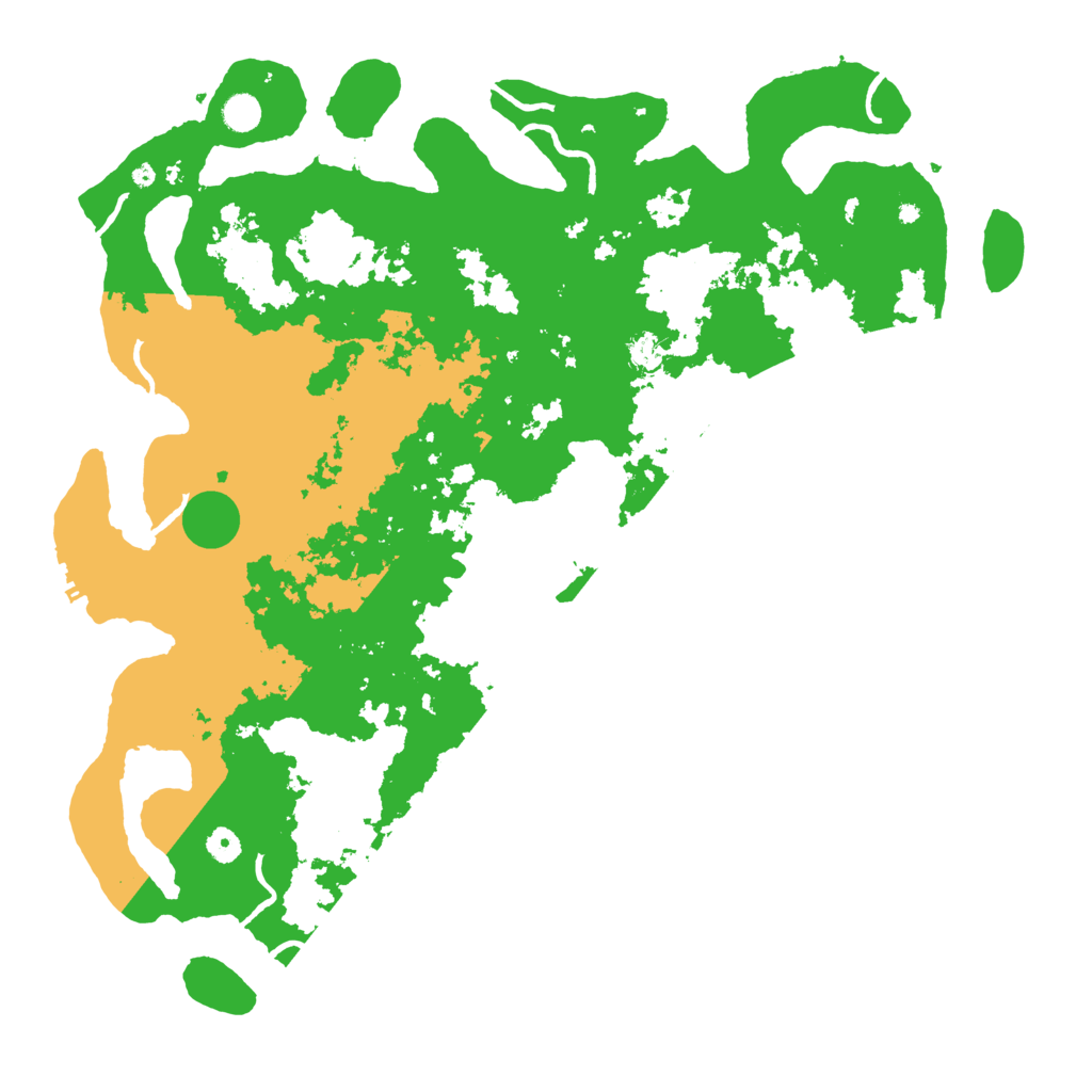 Biome Rust Map: Procedural Map, Size: 5000, Seed: 15412412