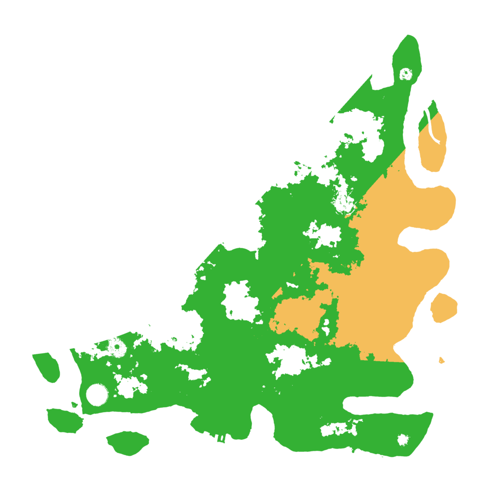 Biome Rust Map: Procedural Map, Size: 4000, Seed: 18457