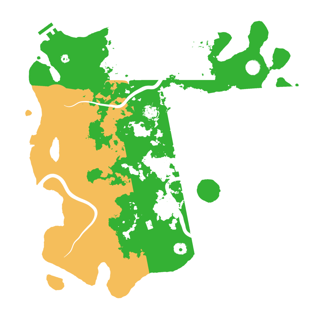 Biome Rust Map: Procedural Map, Size: 3850, Seed: 832657324