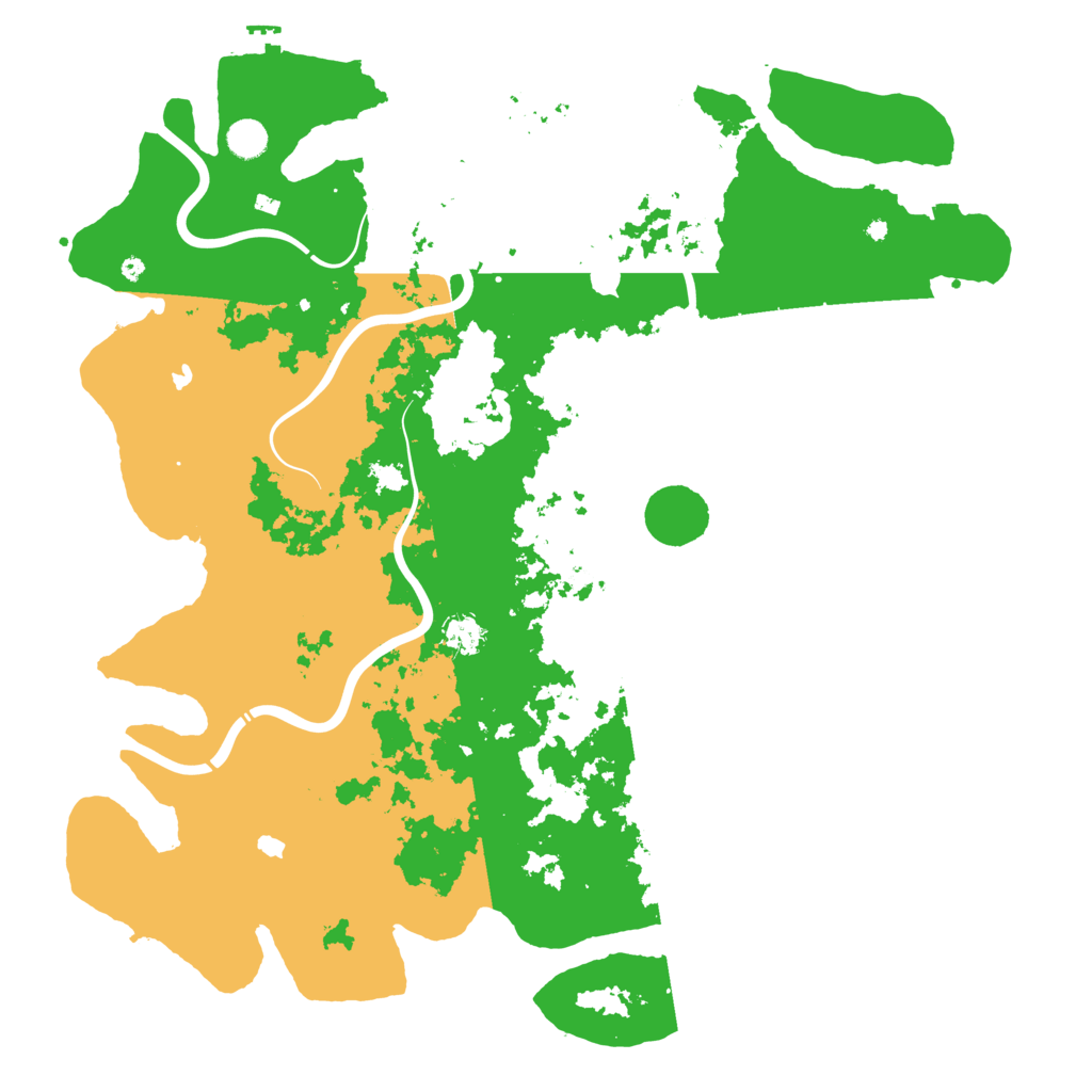 Biome Rust Map: Procedural Map, Size: 4800, Seed: 1921129972