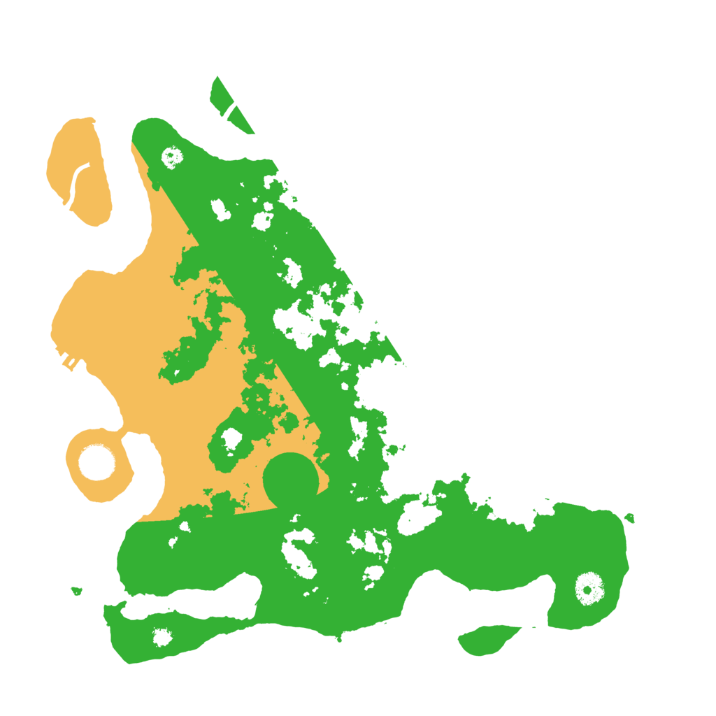 Biome Rust Map: Procedural Map, Size: 3500, Seed: 1063903705