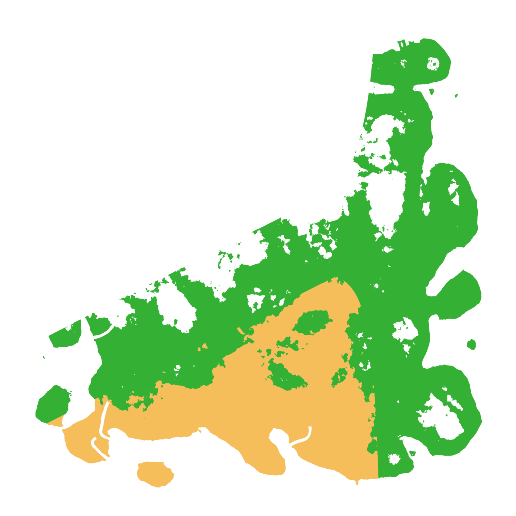 Biome Rust Map: Procedural Map, Size: 4250, Seed: 813662071