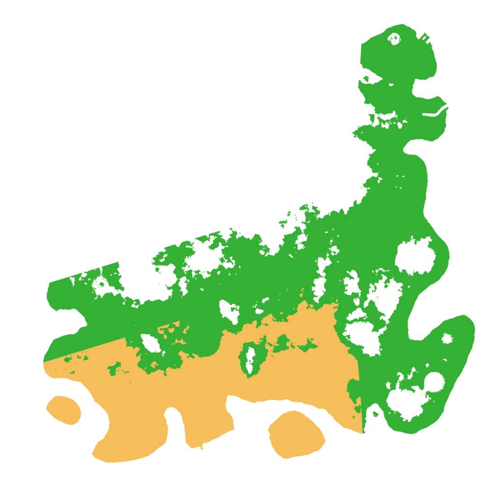 Biome Rust Map: Procedural Map, Size: 4300, Seed: 1119751987