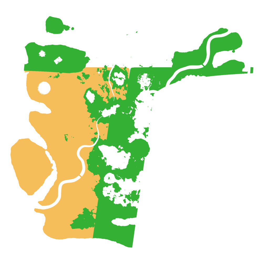 Biome Rust Map: Procedural Map, Size: 3800, Seed: 1563188582