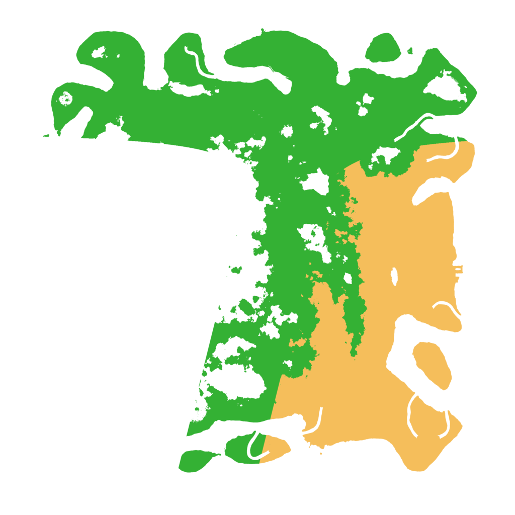 Biome Rust Map: Procedural Map, Size: 4000, Seed: 168888
