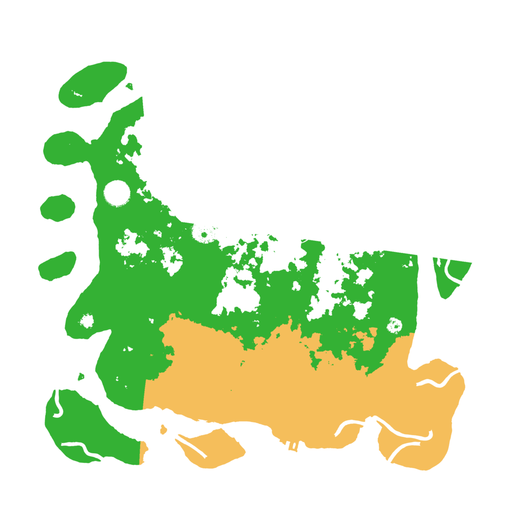 Biome Rust Map: Procedural Map, Size: 3500, Seed: 1059413236