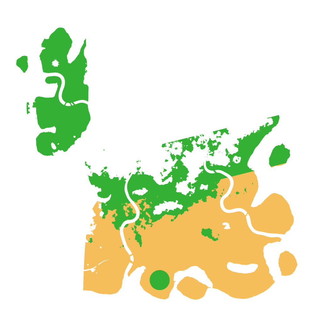 Biome Rust Map: Procedural Map, Size: 4250, Seed: 1993