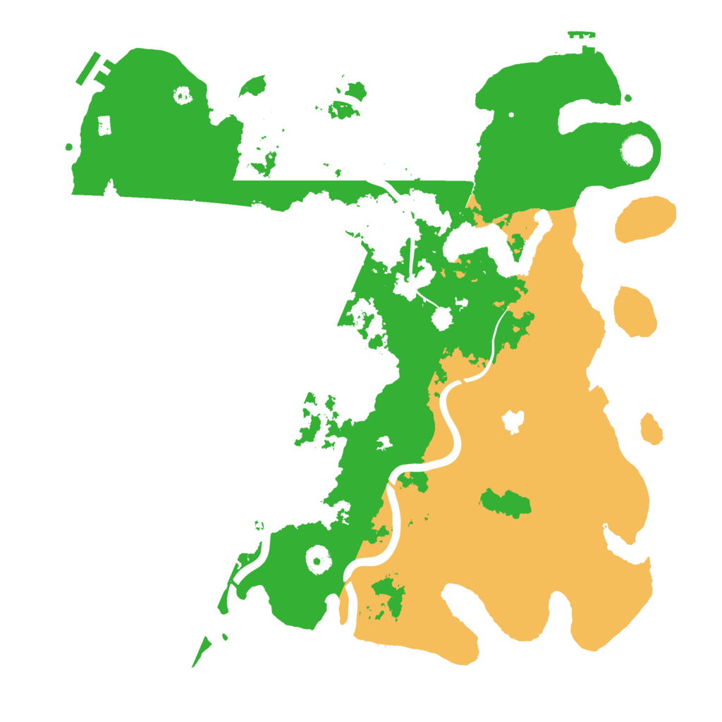 Biome Rust Map: Procedural Map, Size: 4000, Seed: 219757864