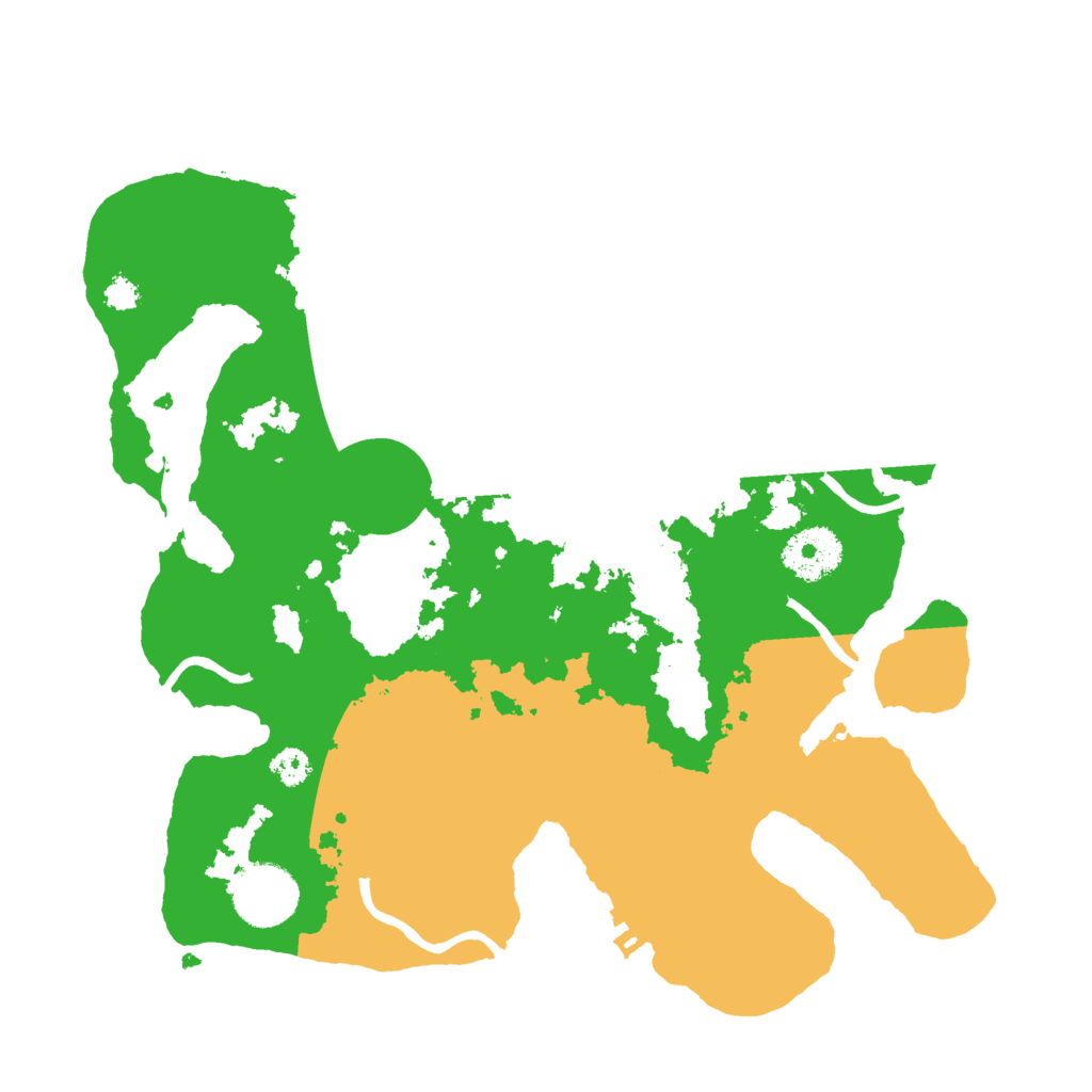 Biome Rust Map: Procedural Map, Size: 3000, Seed: 1940979920