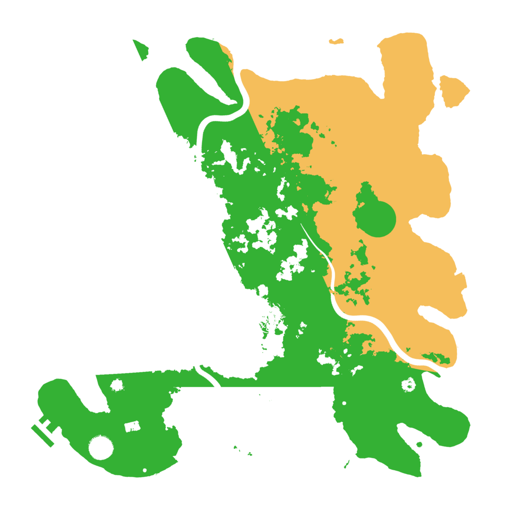 Biome Rust Map: Procedural Map, Size: 3750, Seed: 1743482068