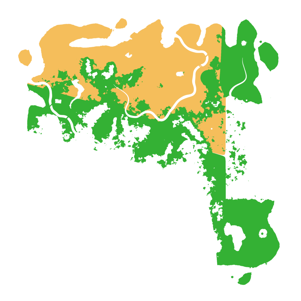 Biome Rust Map: Procedural Map, Size: 5150, Seed: 2147483647
