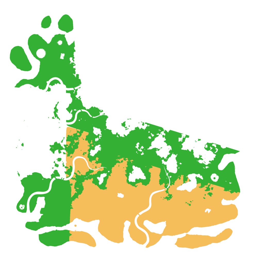 Biome Rust Map: Procedural Map, Size: 5000, Seed: 471632342