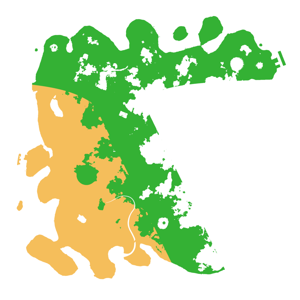 Biome Rust Map: Procedural Map, Size: 4000, Seed: 516692458