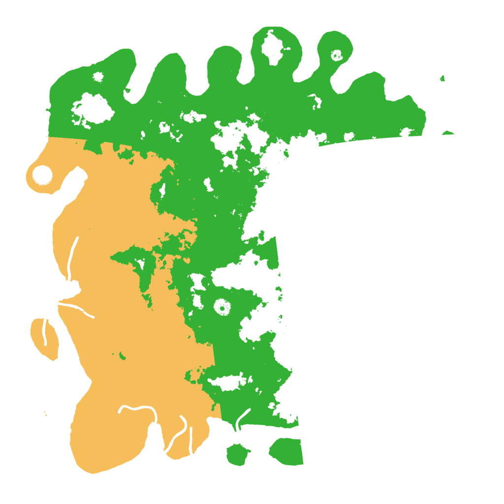 Biome Rust Map: Procedural Map, Size: 4500, Seed: 1514607700