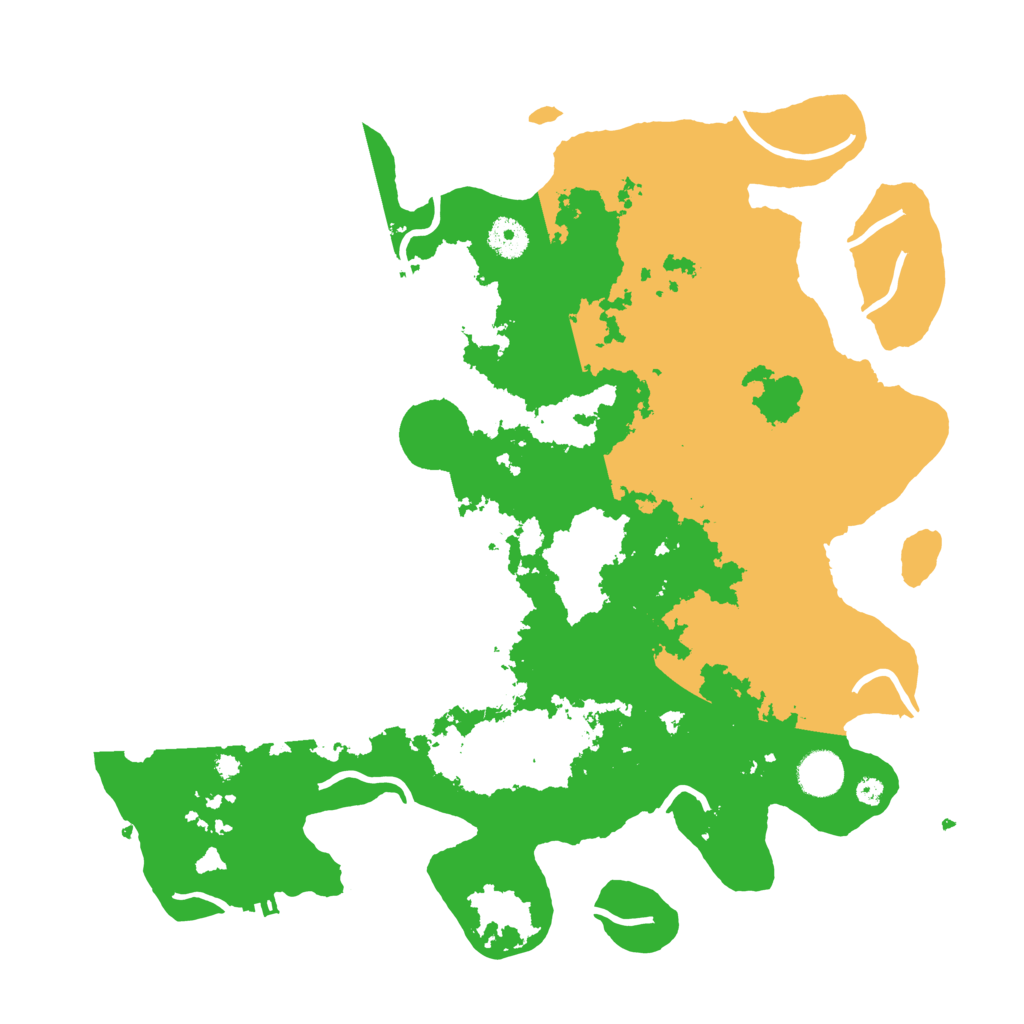 Biome Rust Map: Procedural Map, Size: 3900, Seed: 1861434226