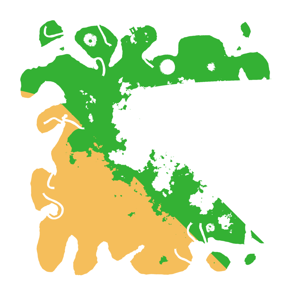 Biome Rust Map: Procedural Map, Size: 3500, Seed: 473286865