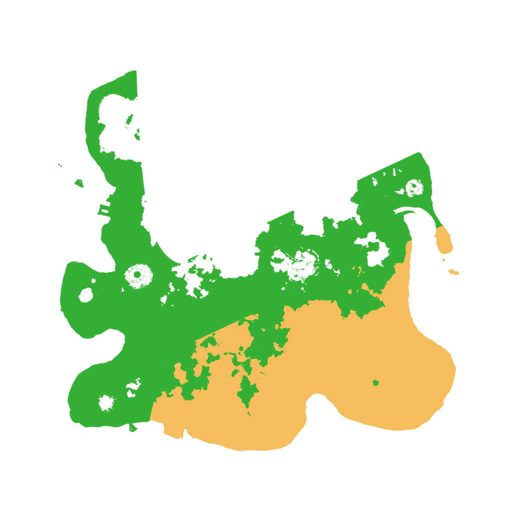 Biome Rust Map: Procedural Map, Size: 3000, Seed: 606507671