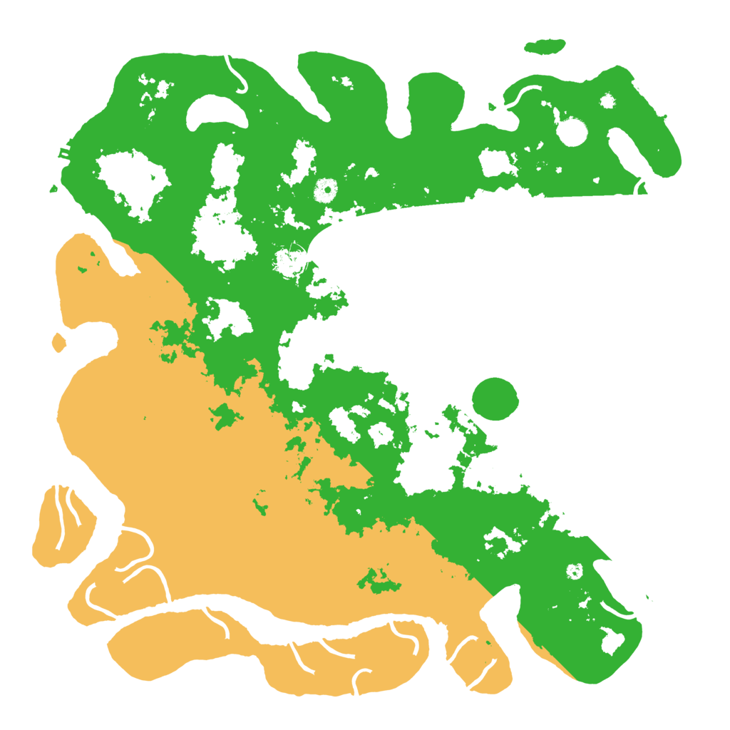 Biome Rust Map: Procedural Map, Size: 4500, Seed: 1989844909
