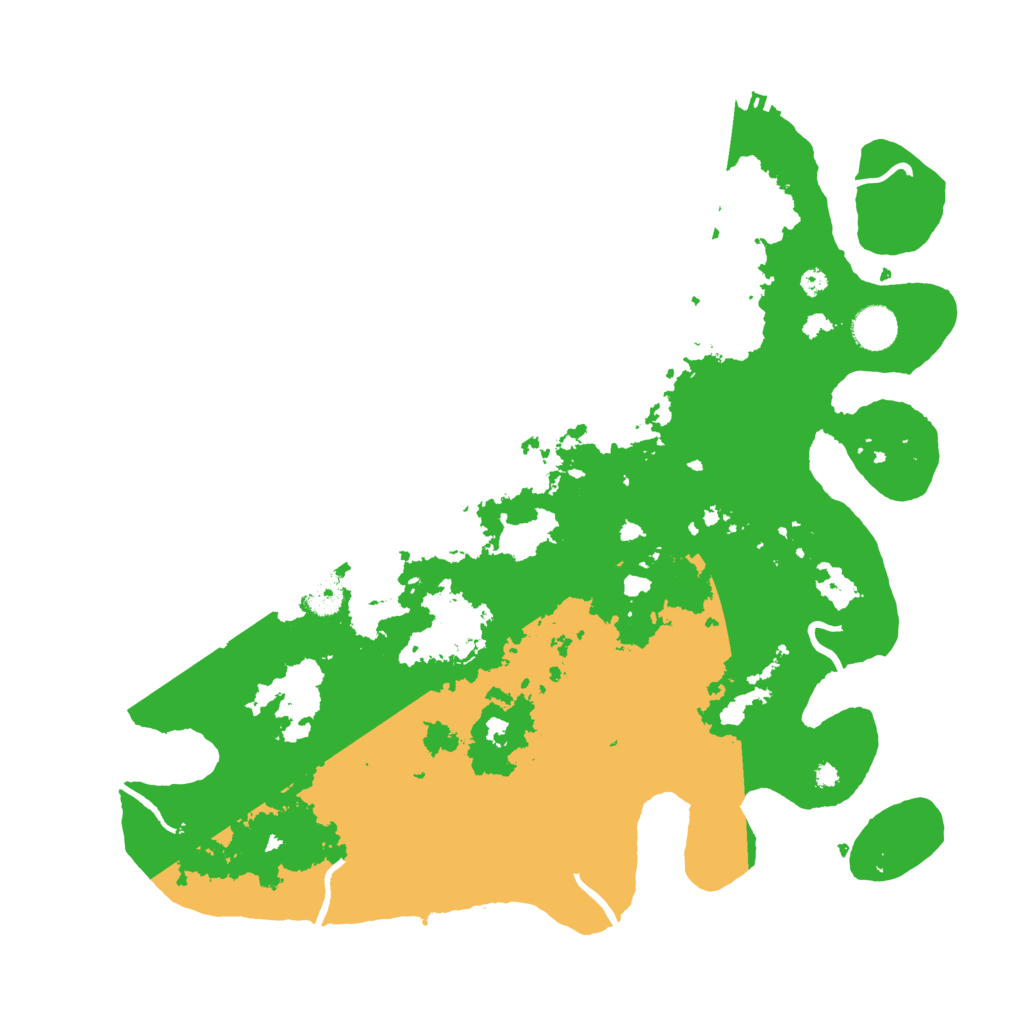 Biome Rust Map: Procedural Map, Size: 4000, Seed: 48007727
