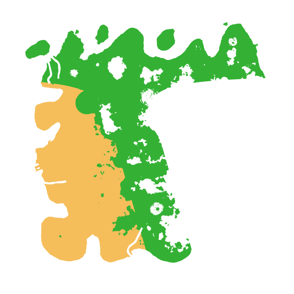 Biome Rust Map: Procedural Map, Size: 3500, Seed: 1235186302