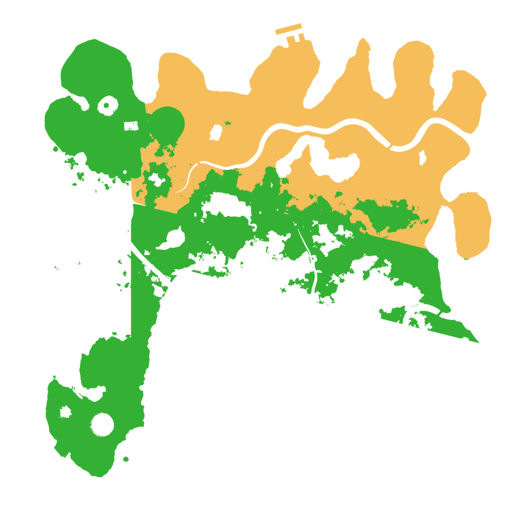 Biome Rust Map: Procedural Map, Size: 4000, Seed: 225668095