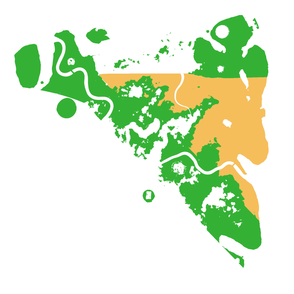 Biome Rust Map: Procedural Map, Size: 4000, Seed: 1802698341