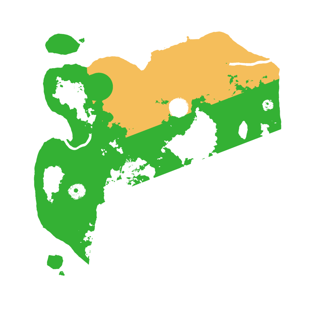 Biome Rust Map: Procedural Map, Size: 3000, Seed: 1451375108