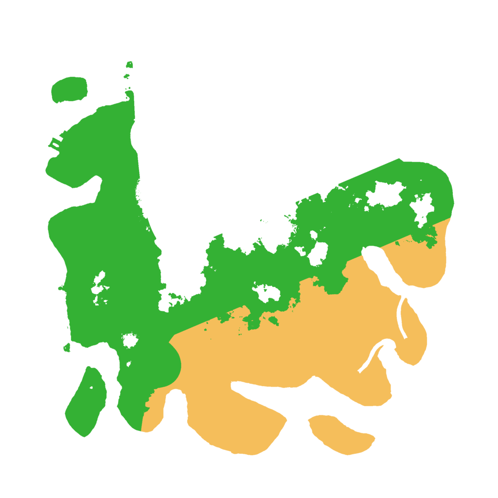 Biome Rust Map: Procedural Map, Size: 3000, Seed: 25353