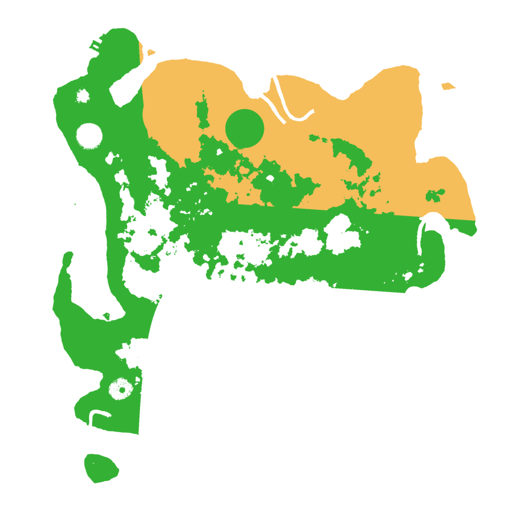 Biome Rust Map: Procedural Map, Size: 3500, Seed: 1424310076