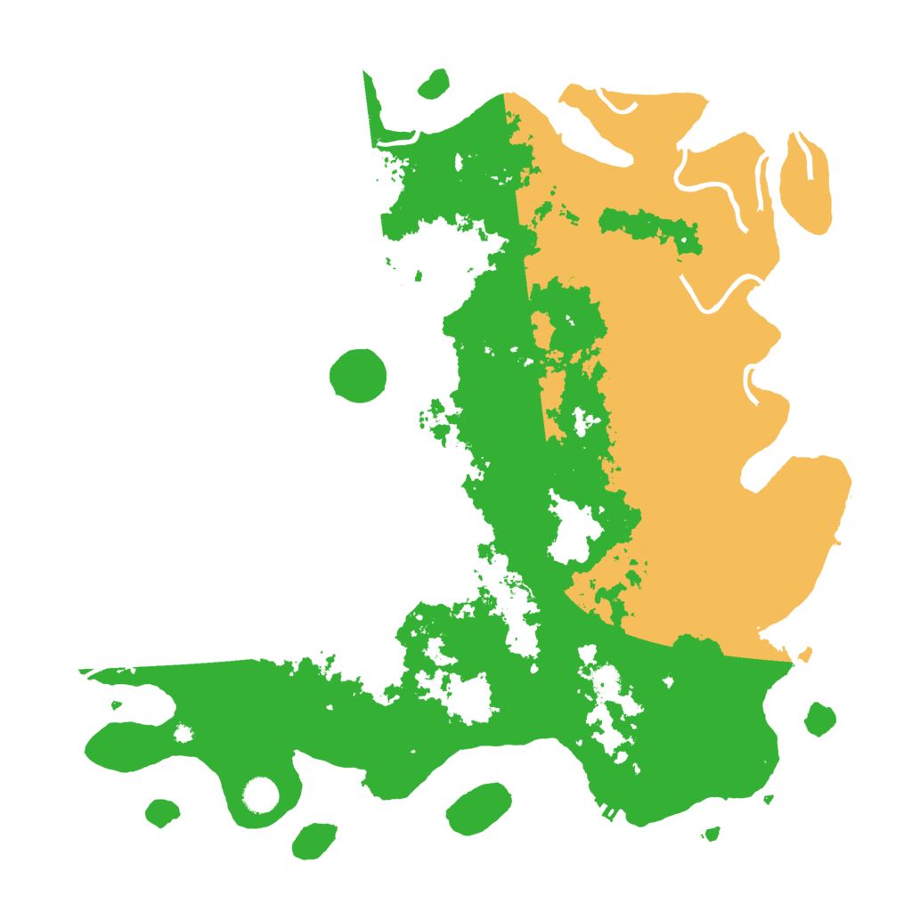 Biome Rust Map: Procedural Map, Size: 4500, Seed: 1232137