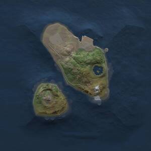 Thumbnail Rust Map: Procedural Map, Size: 1500, Seed: 56, 1 Monuments