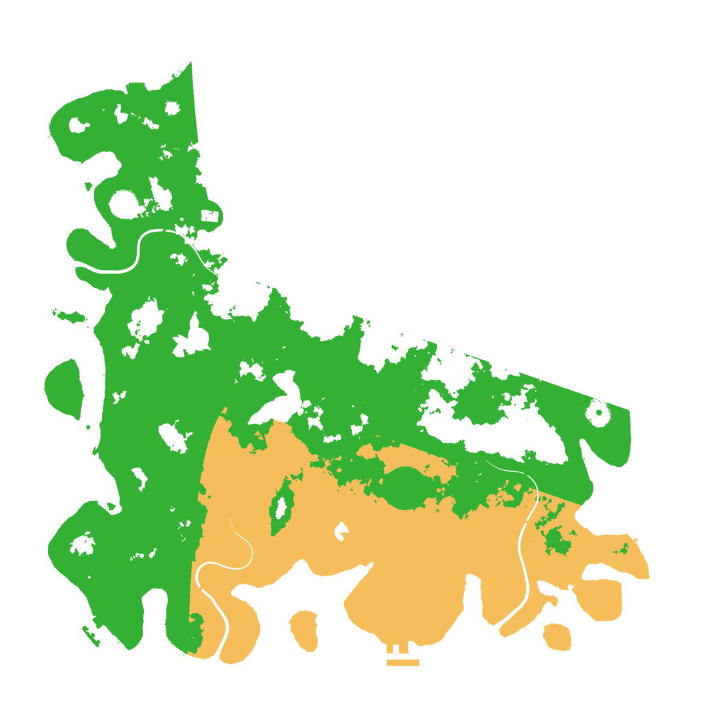 Biome Rust Map: Procedural Map, Size: 4340, Seed: 200000